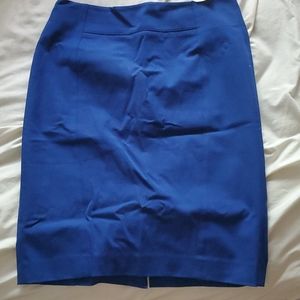 Blue pencil skirt Ann Taylor size 6